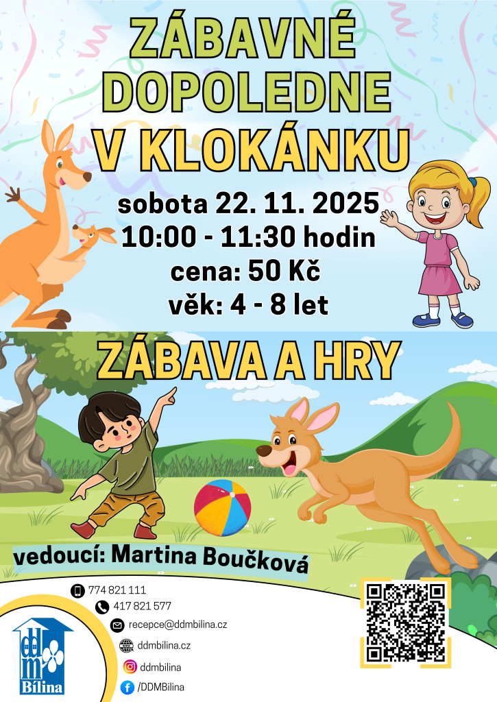 Zábavné dopoledne v Klokánku