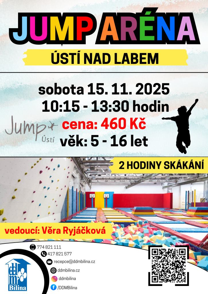 Výlet do Jump arény v Ústí nad Labem