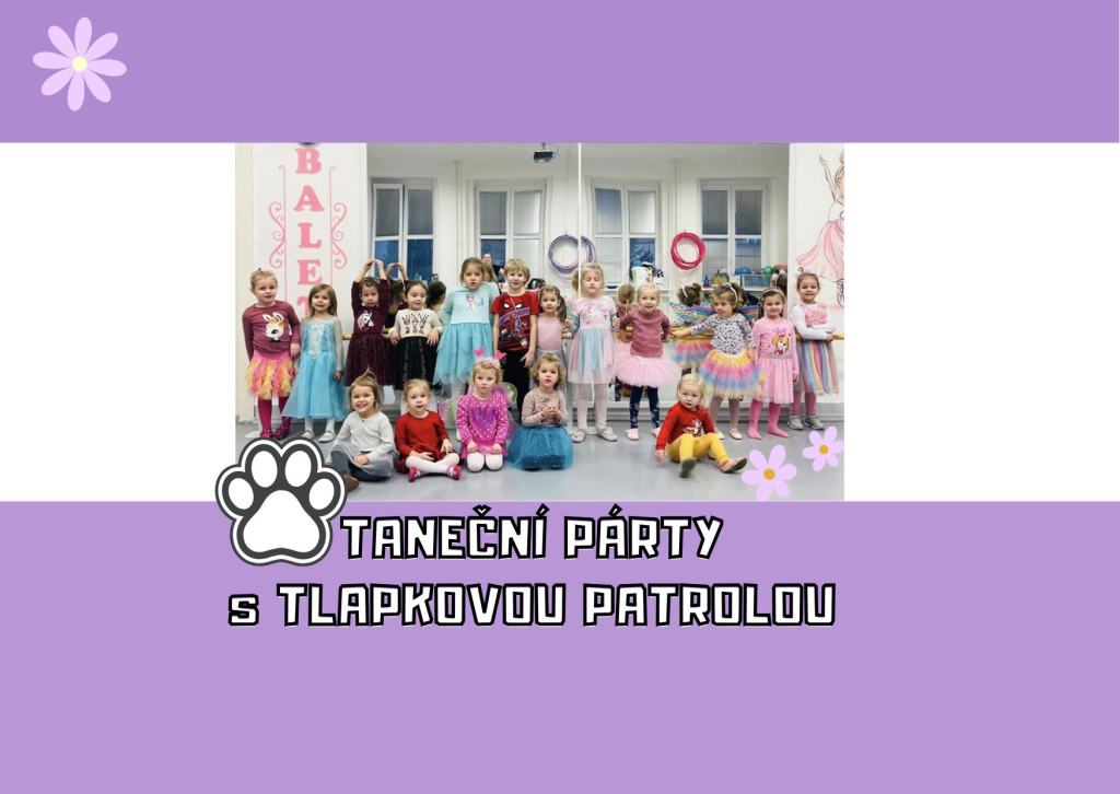 Taneční párty s tlapkovou patrolou