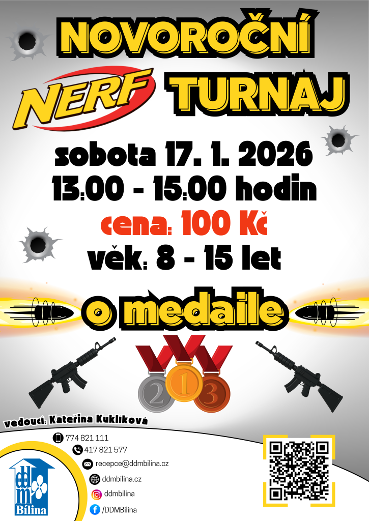 Novoroční Nerf turnaj