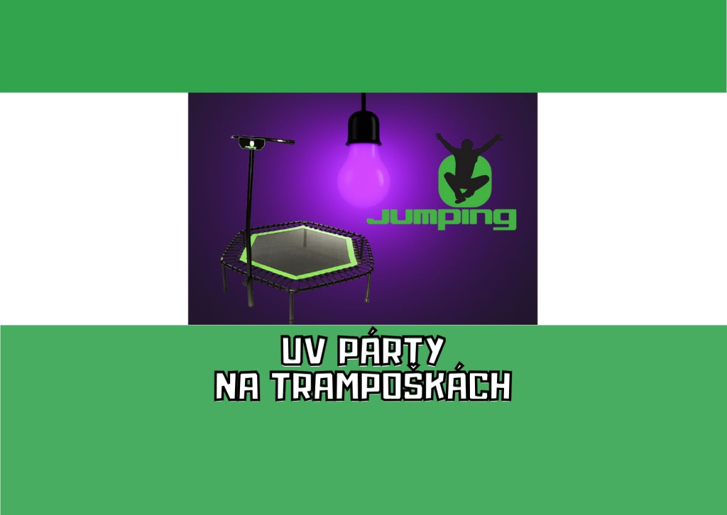 UV party na trampoškách