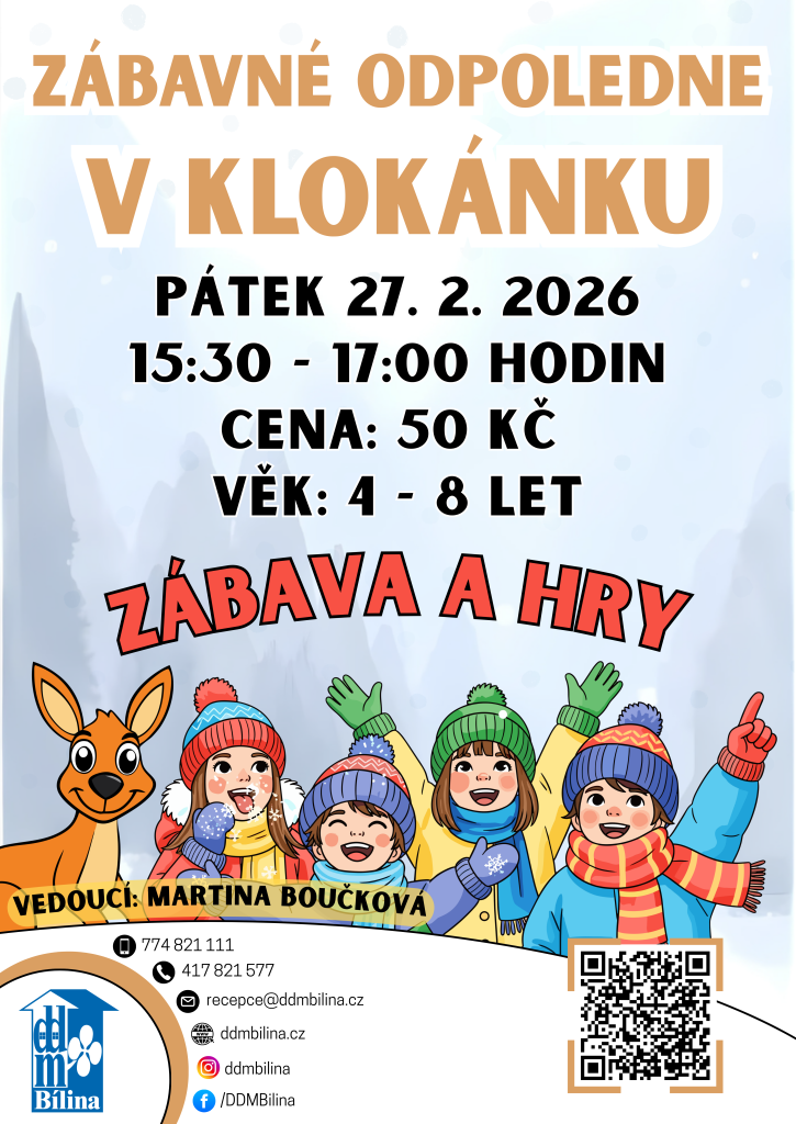 Zábavné odpoledne v Klokánku