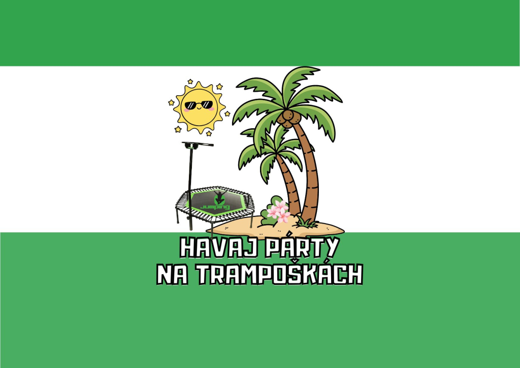 Havaj party na trampoškách