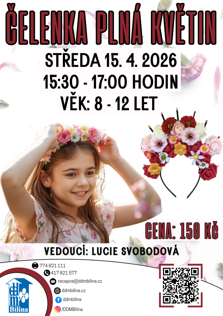 Čelenka plná květin