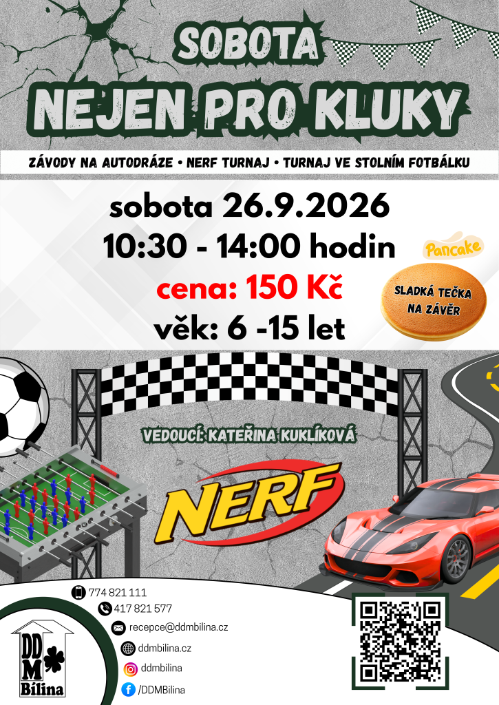 Sobota nejen pro kluky