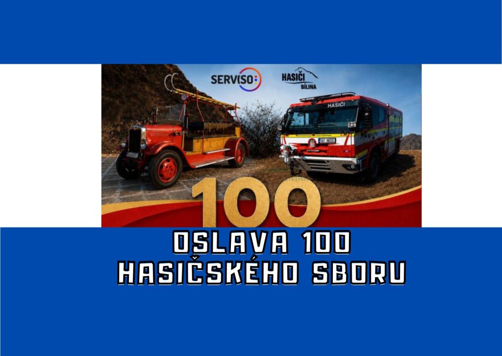 Oslavy 100 let hasičského sboru Bílina