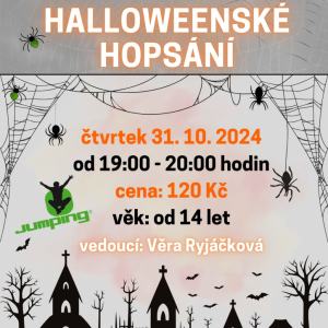 Halloweenské hopsání