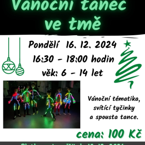 Vánoční tanec ve tmě