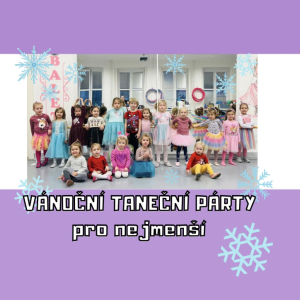 Vánoční taneční párty pro nejmenší