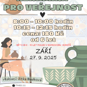 Sobotní keramika pro veřejnost 1