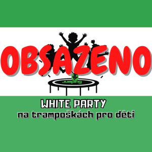 WHITE párty na trampoškách pro děti
